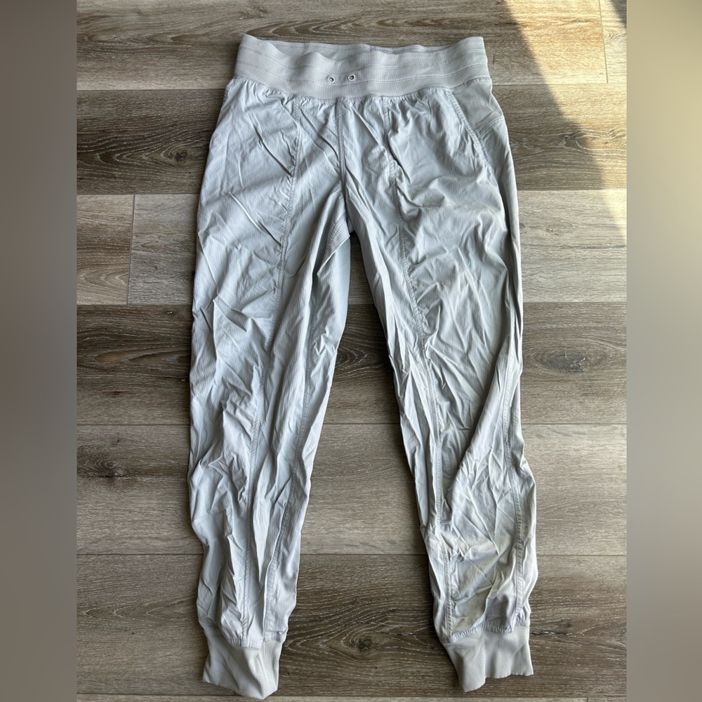 lululemon athletica Light Gray Jogger Track Pants
